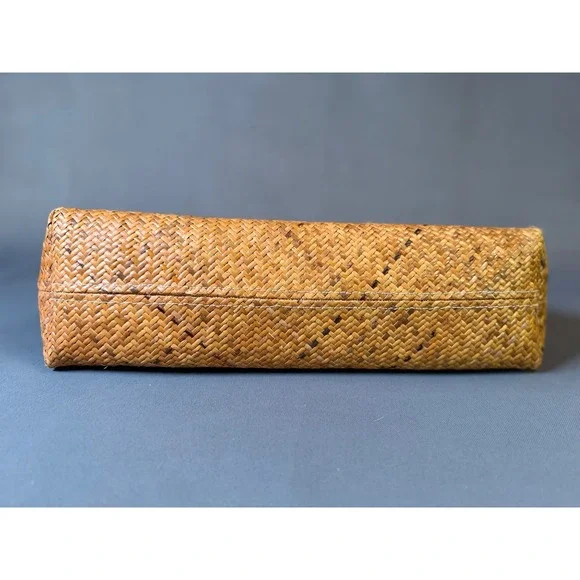 VTg Old Navy Woven Straw Tote Bag Top Handle Beach Vacation - Picture 3 of 10